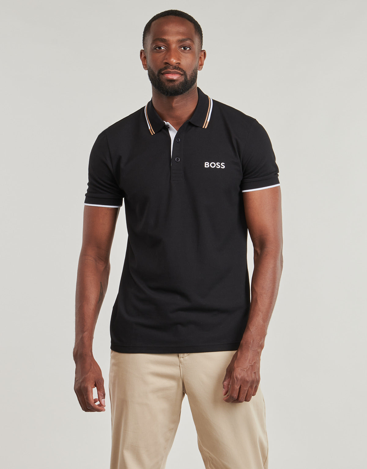 Polo Uomo BOSS Paddy Pro Nero