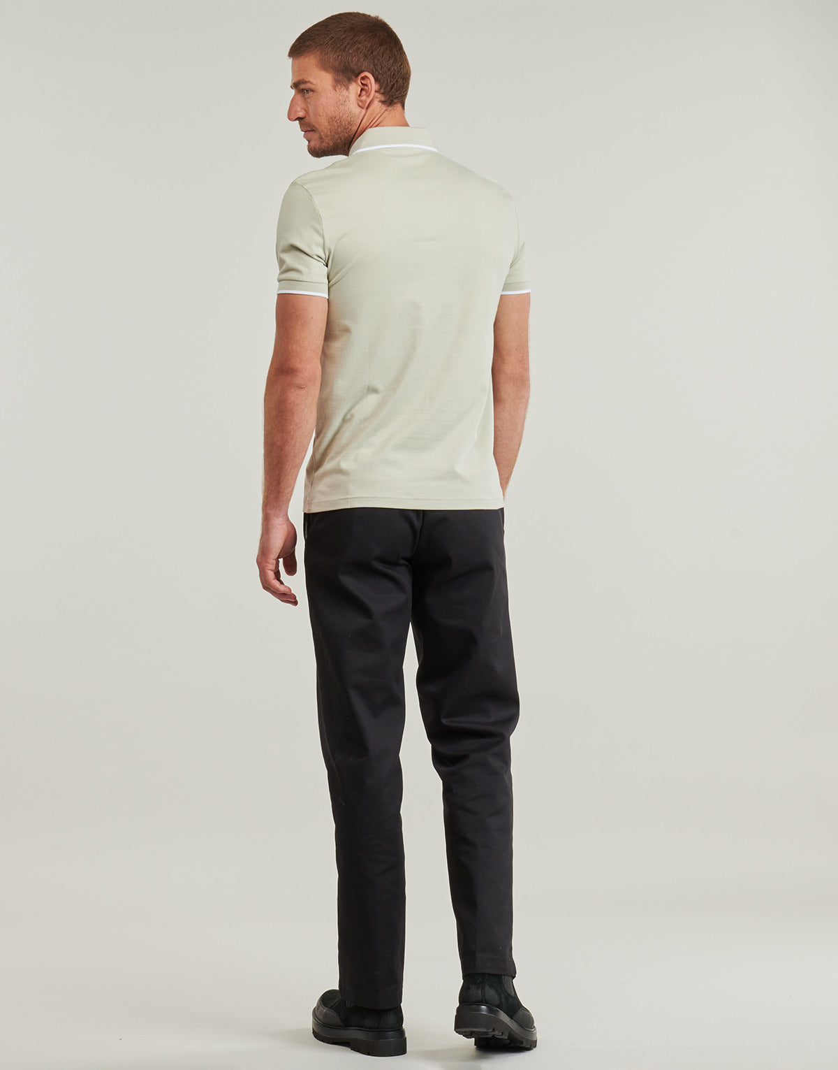 Polo Uomo BOSS  Passertip  Beige