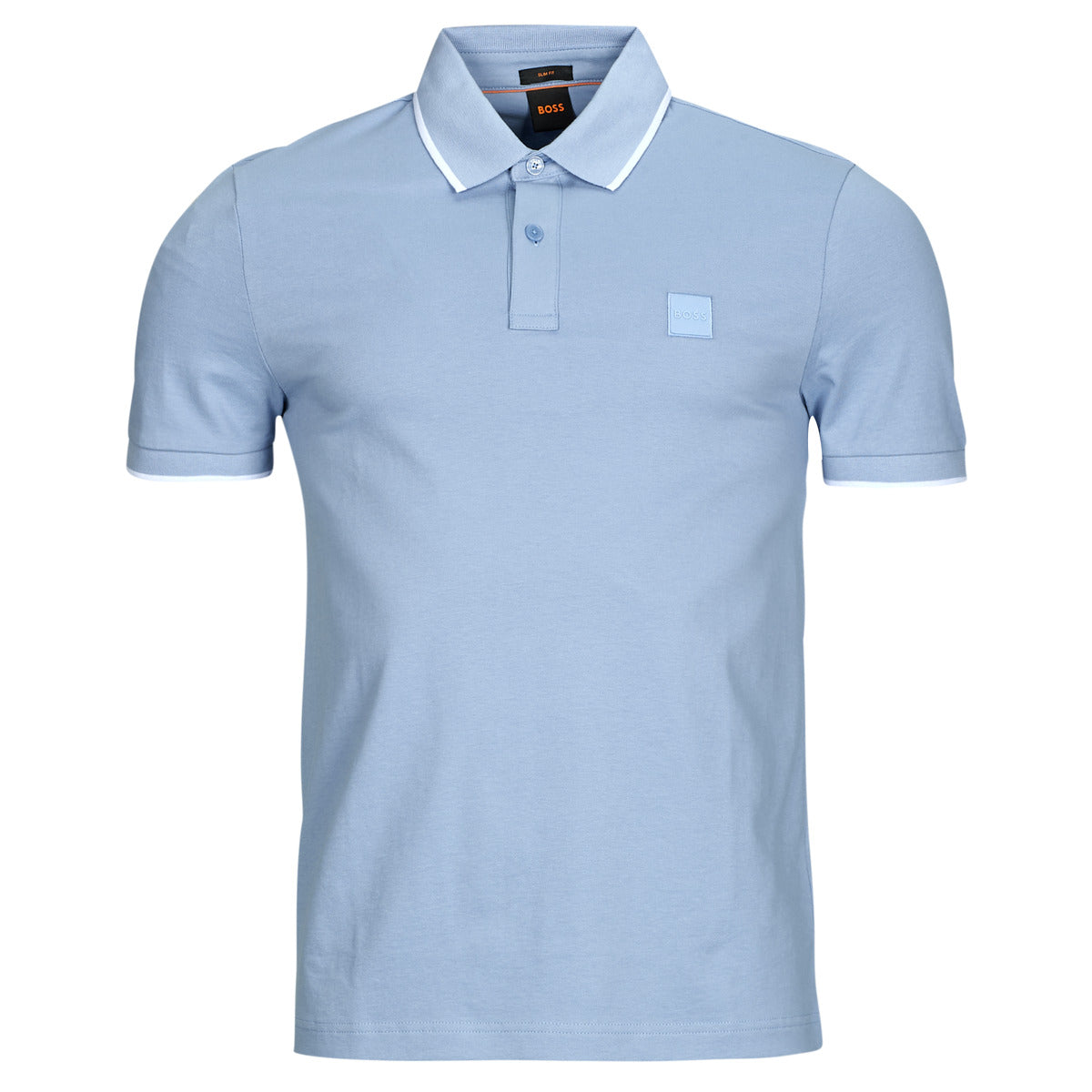 Polo Uomo BOSS Passertip Blu