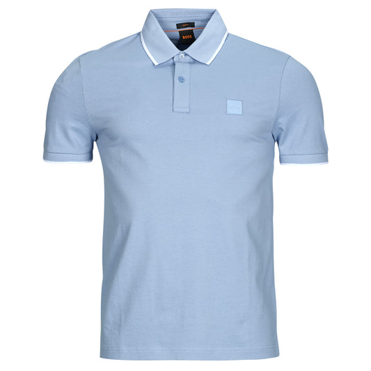 Polo Uomo BOSS Passertip Blu