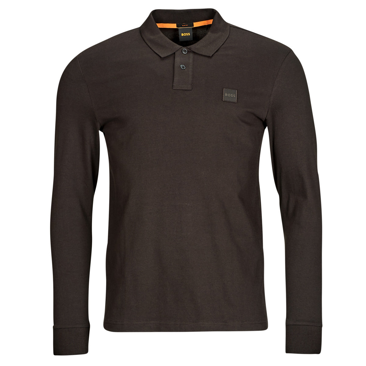 Polo maniche lunghe Uomo BOSS Passerby Marrone