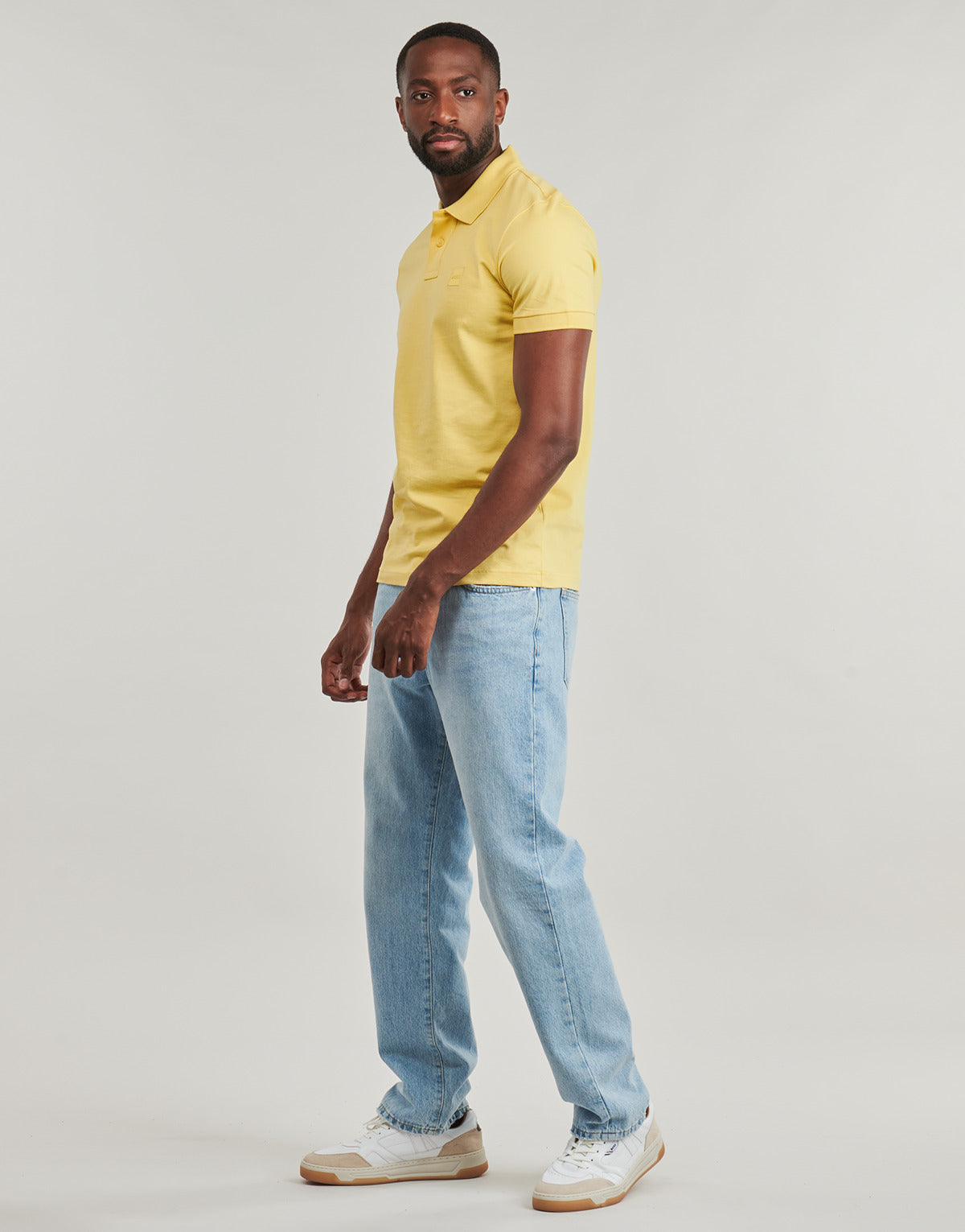 Polo Uomo BOSS Passenger Giallo