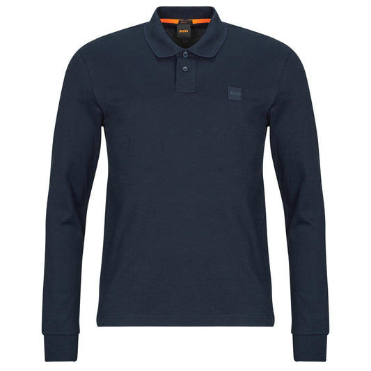 Polo maniche lunghe Uomo BOSS Passerby Marine