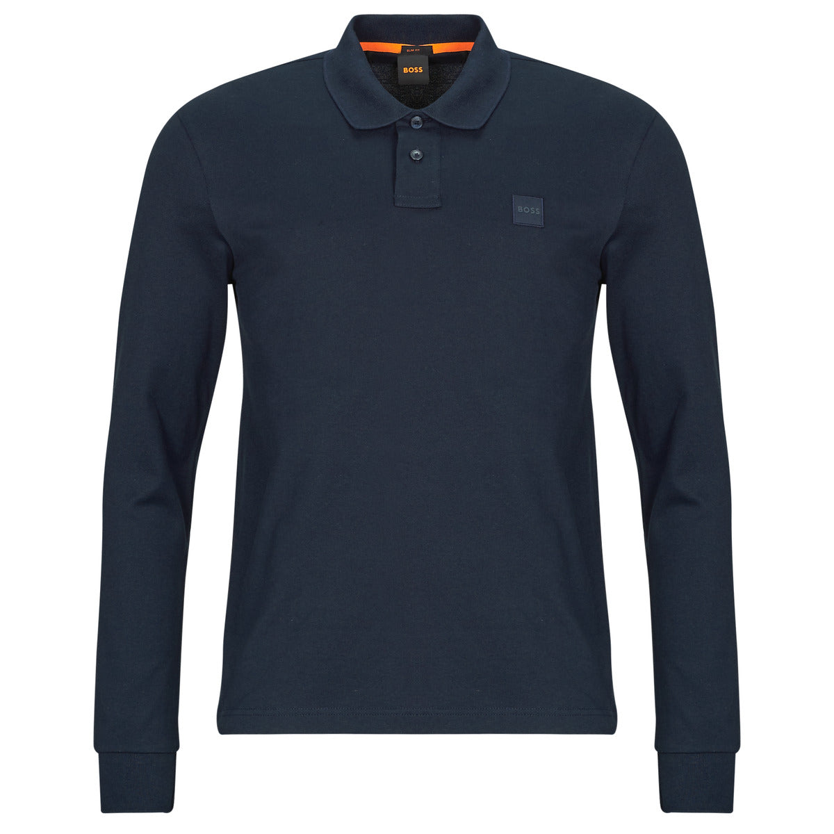 Polo maniche lunghe Uomo BOSS Passerby Marine