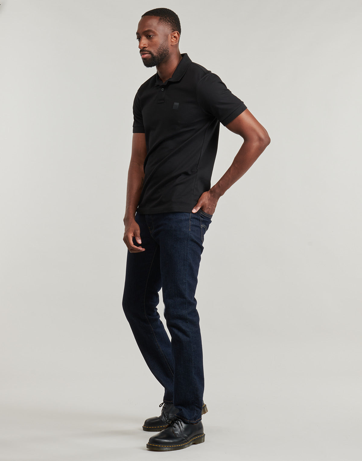 Polo Uomo BOSS Passenger Nero