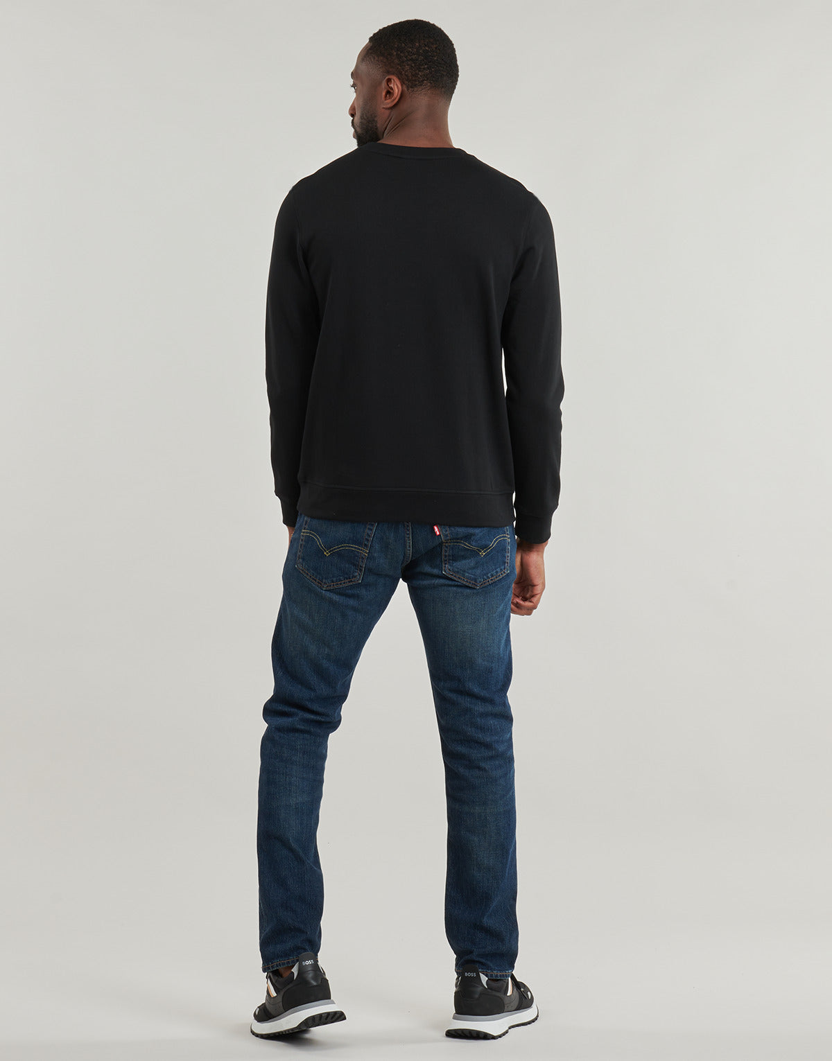 Felpa Uomo BOSS Westart Nero
