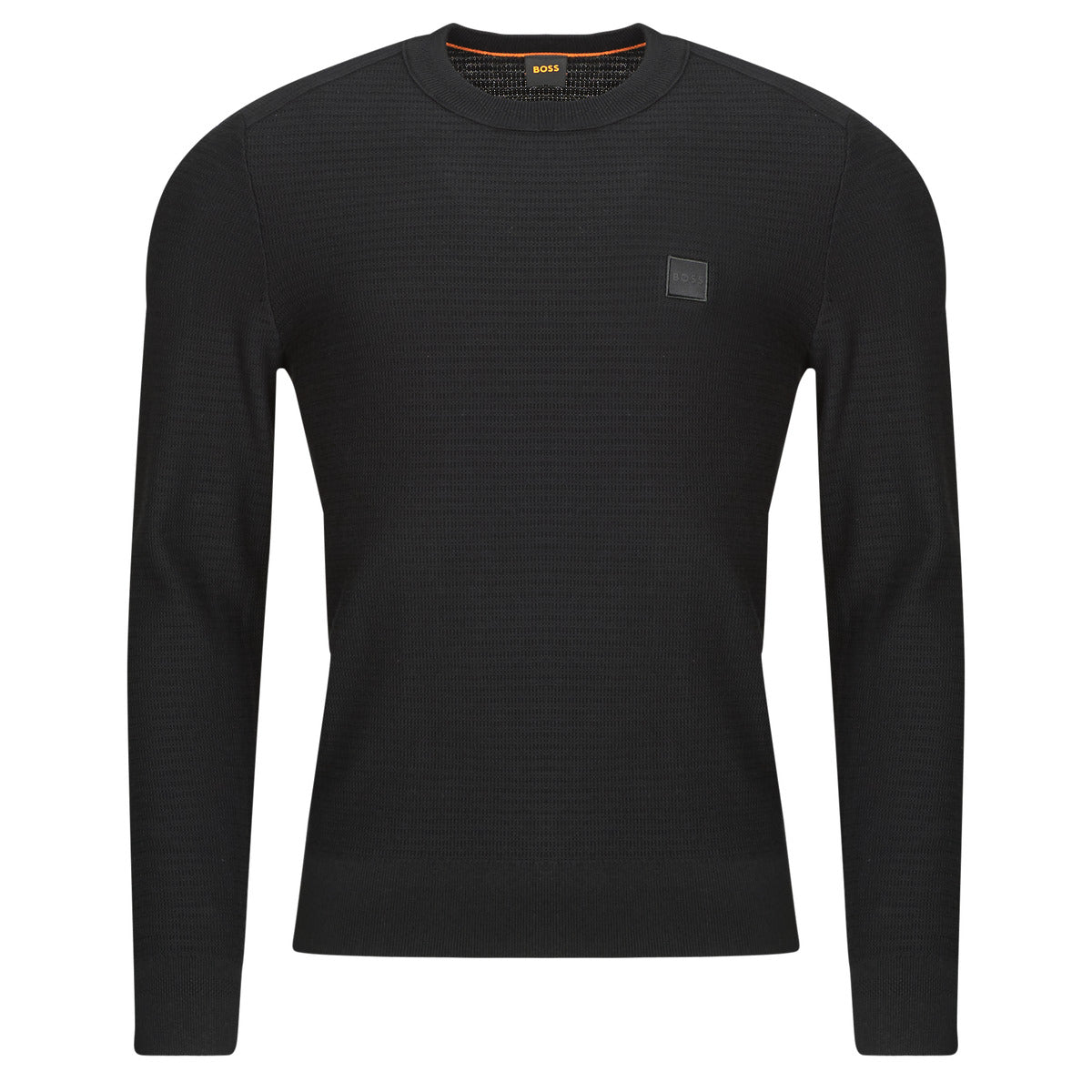 Maglione Uomo BOSS Anion_S Nero
