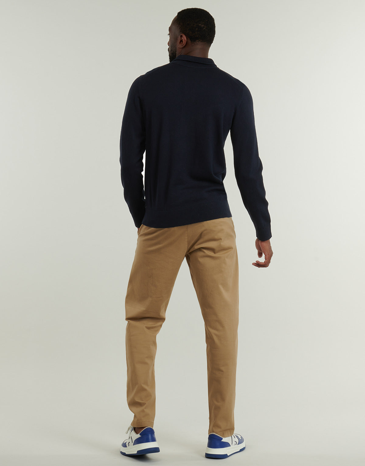 Maglione Uomo BOSS  Kanobix_S  Blu