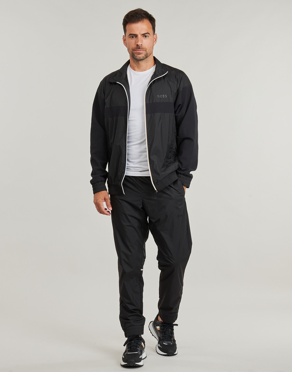 Tuta Uomo BOSS TR_T-Match Nero