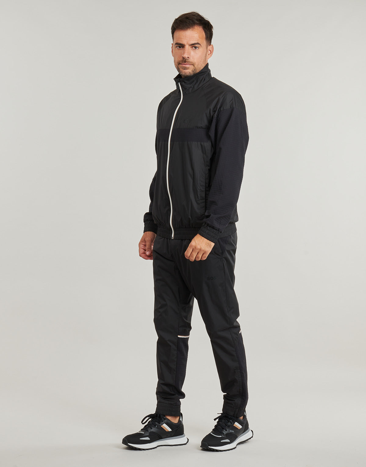 Tuta Uomo BOSS TR_T-Match Nero