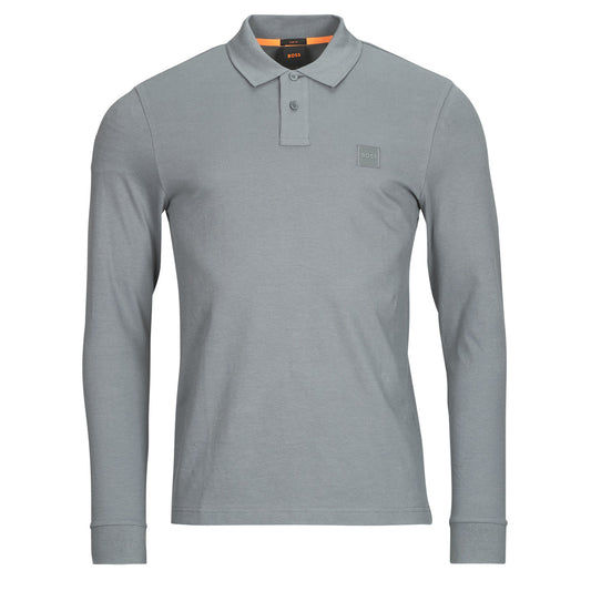Polo maniche lunghe Uomo BOSS  Passerby  Grigio