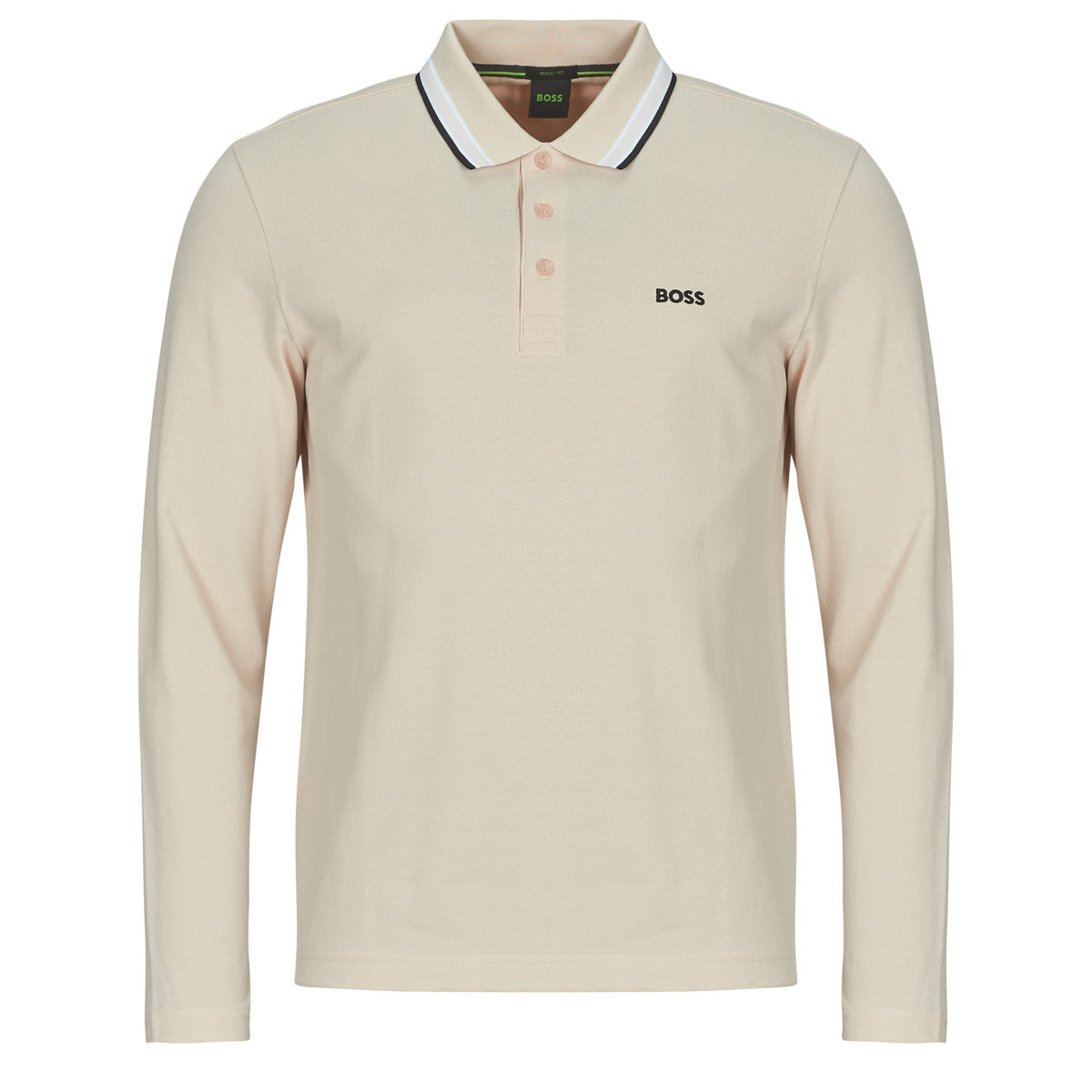 Polo maniche lunghe Uomo BOSS  Plisy  Beige