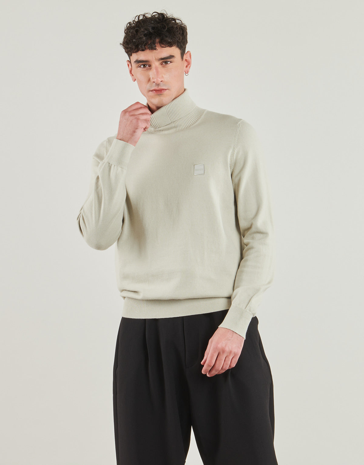 Maglione Uomo BOSS  Akiro_S  Beige