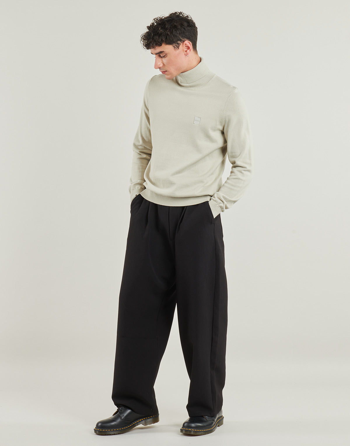 Maglione Uomo BOSS  Akiro_S  Beige