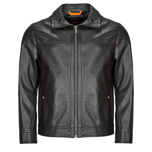 Giacca in pelle Uomo BOSS  Jorest  Nero
