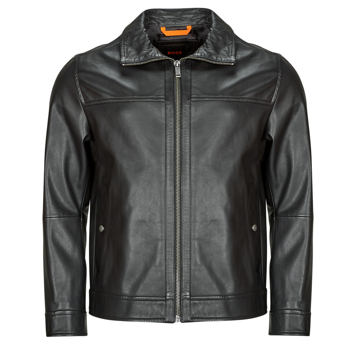 Giacca in pelle Uomo BOSS  Jorest  Nero