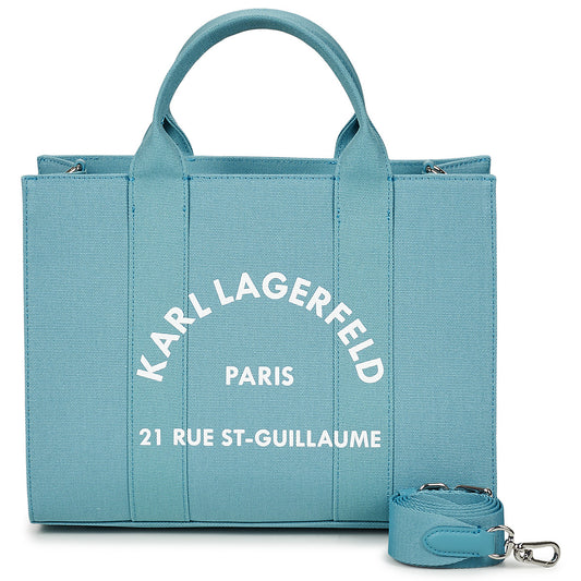 Borsette Donna Karl Lagerfeld K/RSG SQUARE MEDIUM TOTE Blu