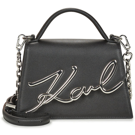 Borsa a spalla Donna Karl Lagerfeld K/SIGNATURE 2.0 SM CROSSBODY Nero