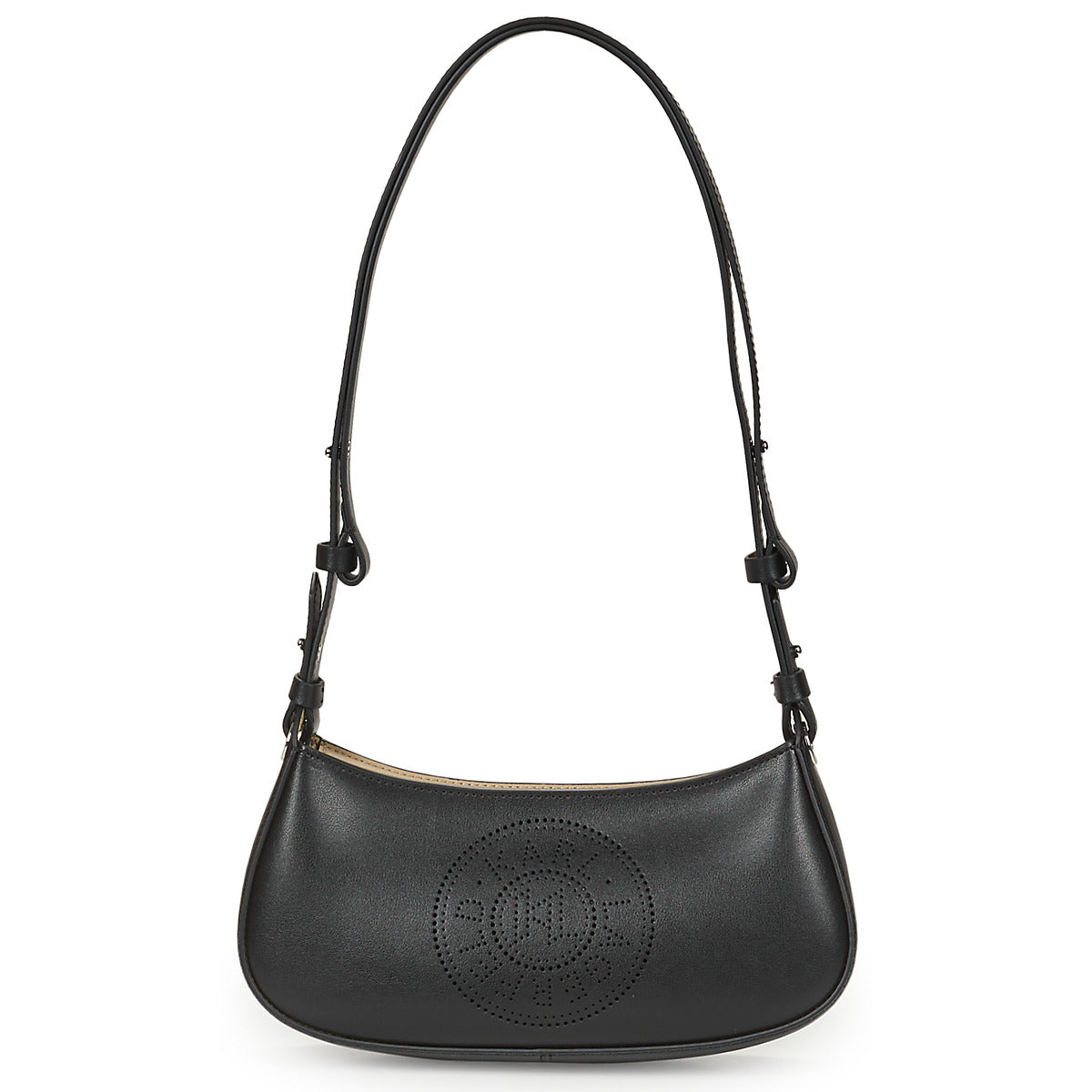 Borsa a spalla Donna Karl Lagerfeld K/CIRCLE SHOULDERBAG Nero
