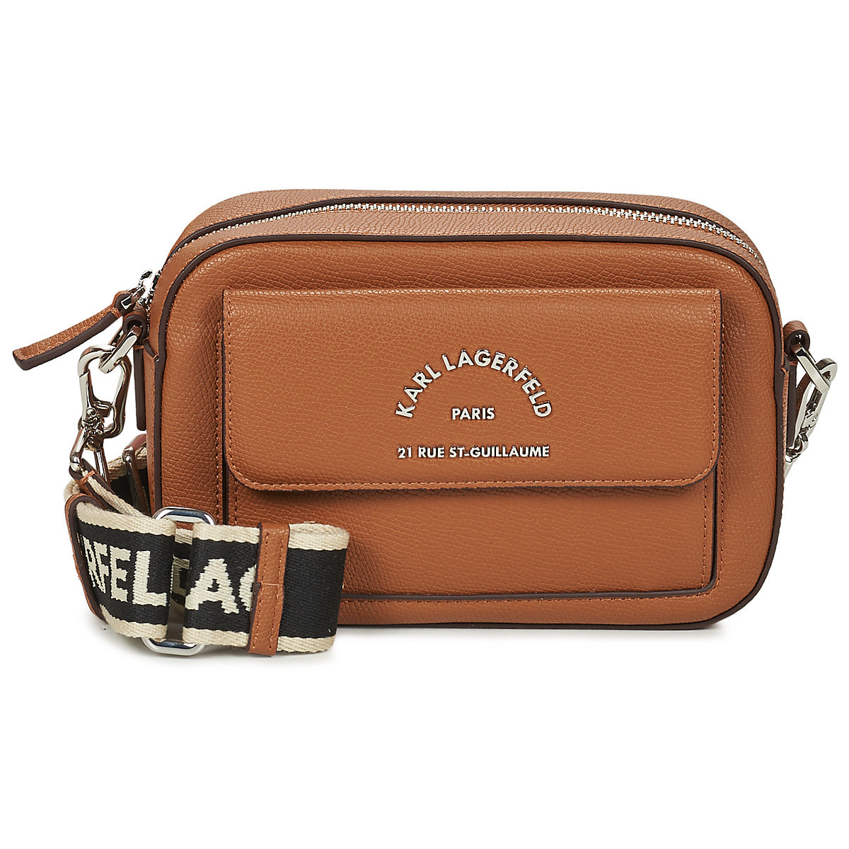 Borsa a tracolla Donna Karl Lagerfeld K/RSG METAL CB Marrone