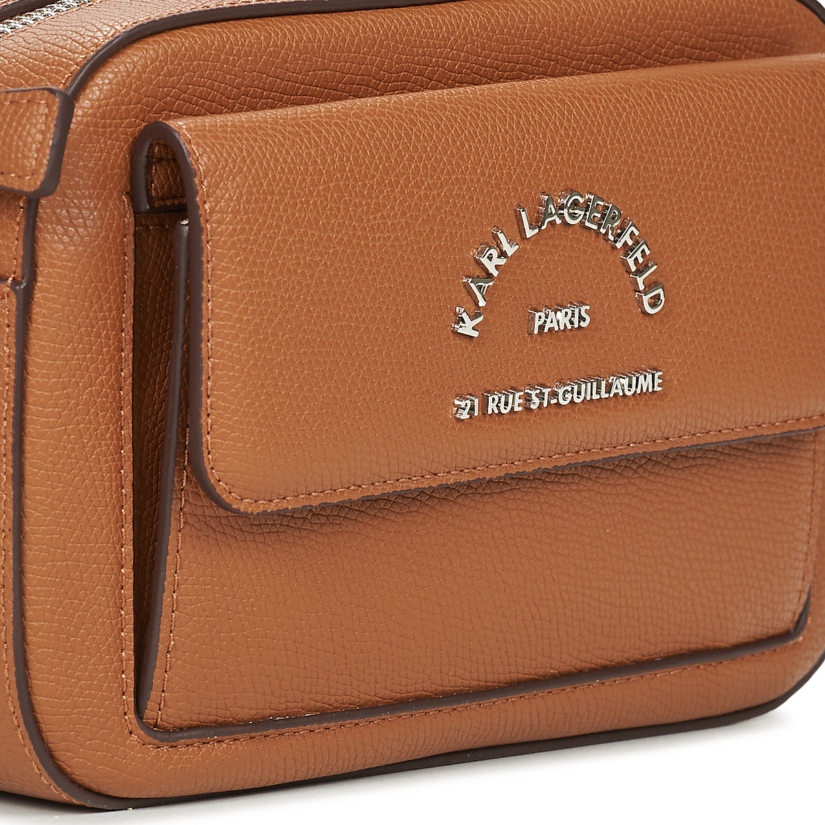Borsa a tracolla Donna Karl Lagerfeld K/RSG METAL CB Marrone
