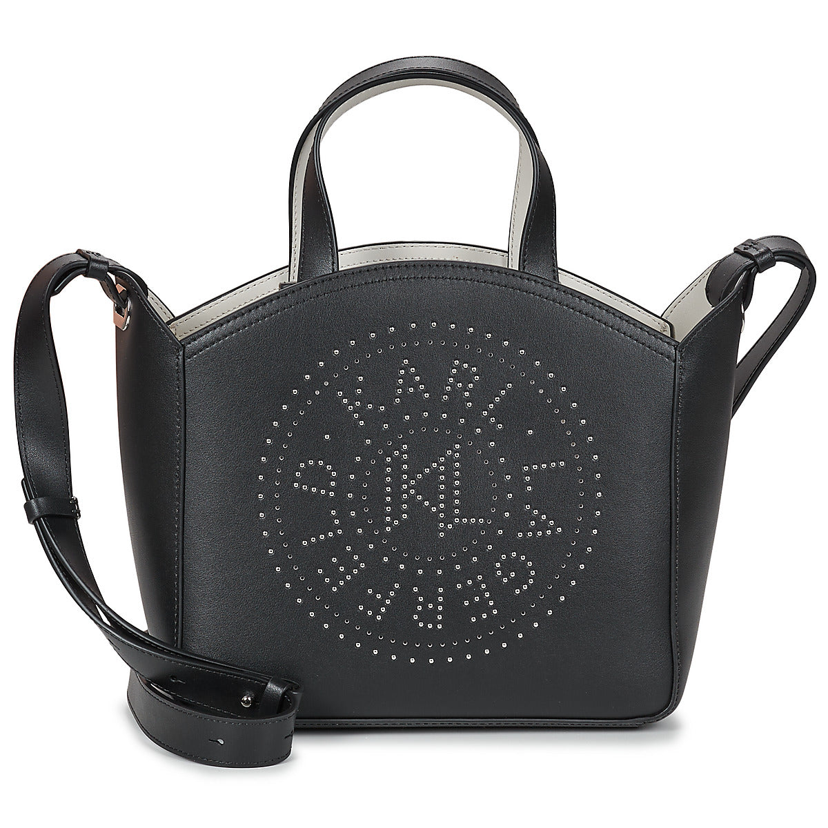 Borsette Donna Karl Lagerfeld  K/CIRCLE SM TOTE STUDS  Nero