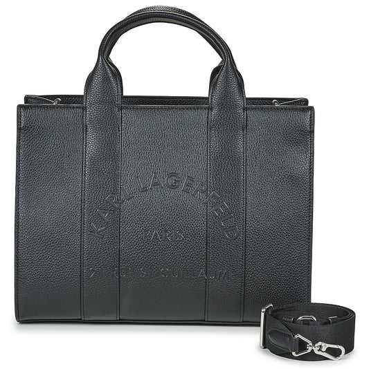 Borsette Donna Karl Lagerfeld  K/RSG PEBBLE SQUARE MED TOTE  Nero