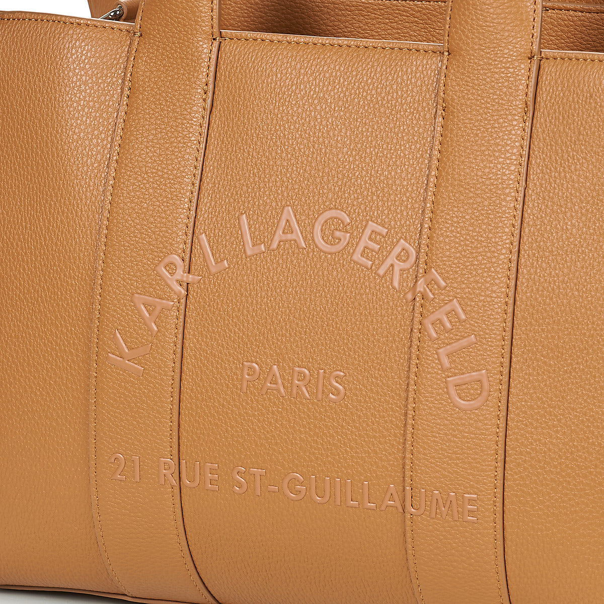 Borsette Donna Karl Lagerfeld  K/RSG PEBBLE SQUARE MED TOTE  Marrone