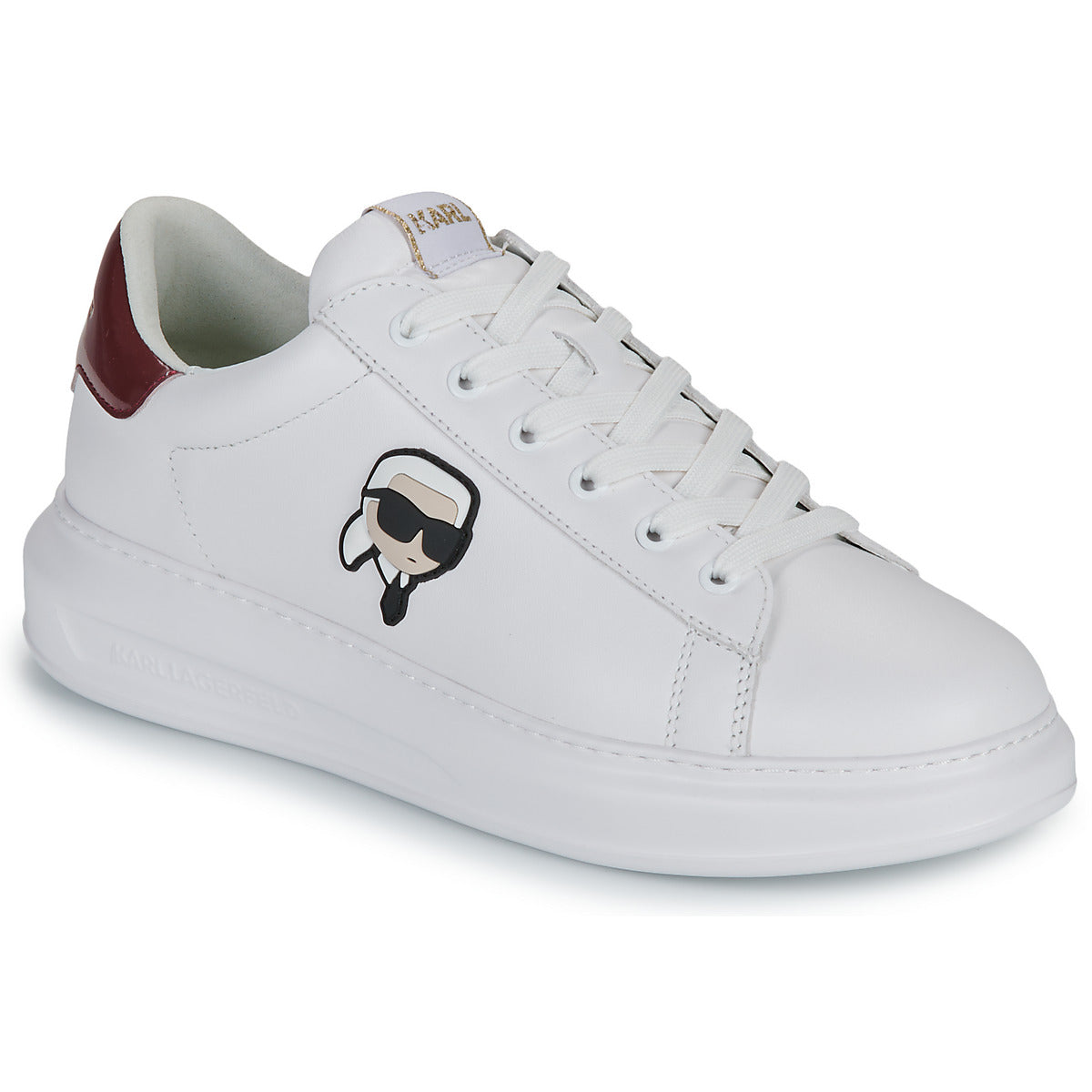 Sneakers Uomo Karl Lagerfeld  KAPRI NFT Lo Lace  Bianco