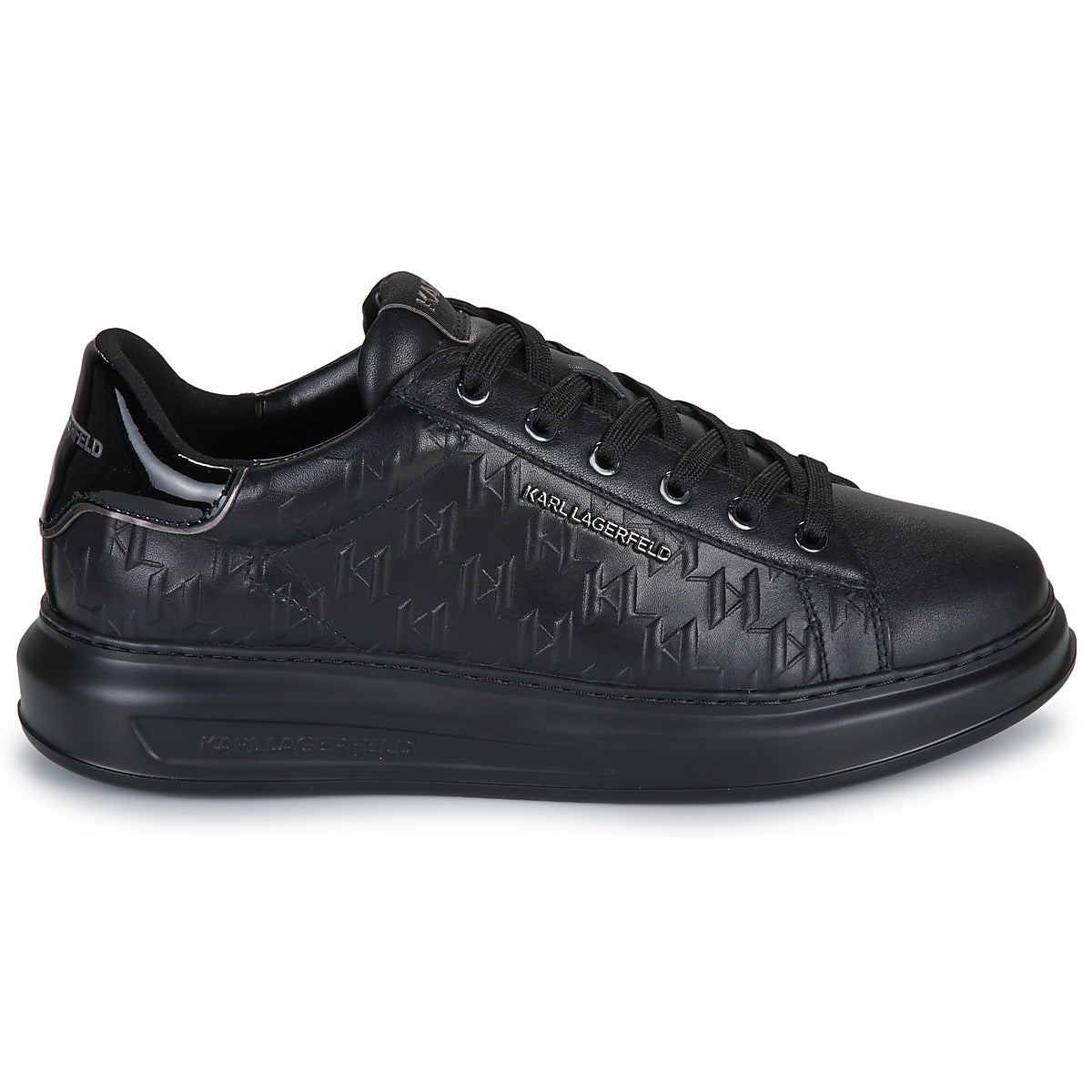 Sneakers Uomo Karl Lagerfeld KAPRI MENS Monogram Emboss Lo Nero