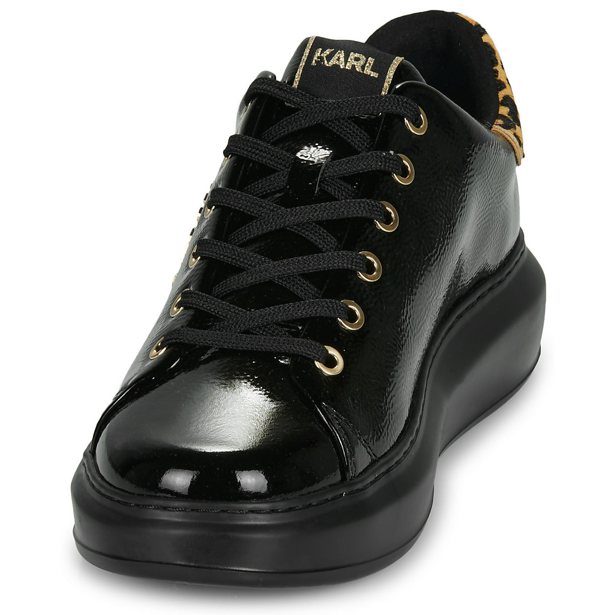 Sneakers basse Donna Karl Lagerfeld  KAPRI Metal Maison Exotik  Nero