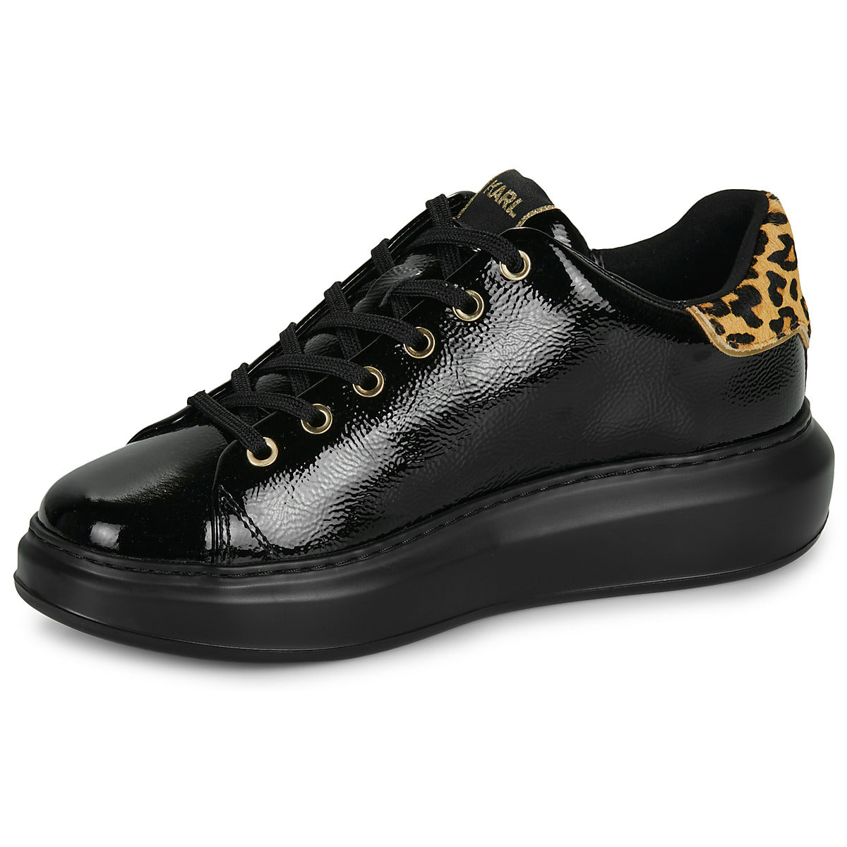 Sneakers basse Donna Karl Lagerfeld  KAPRI Metal Maison Exotik  Nero