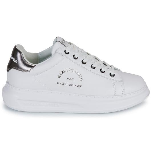 Sneakers basse Donna Karl Lagerfeld KAPRI Maison Karl Lace Bianco
