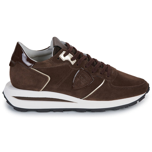 Sneakers basse Donna Philippe Model TROPEZ HAUTE LOW WOMAN Marrone