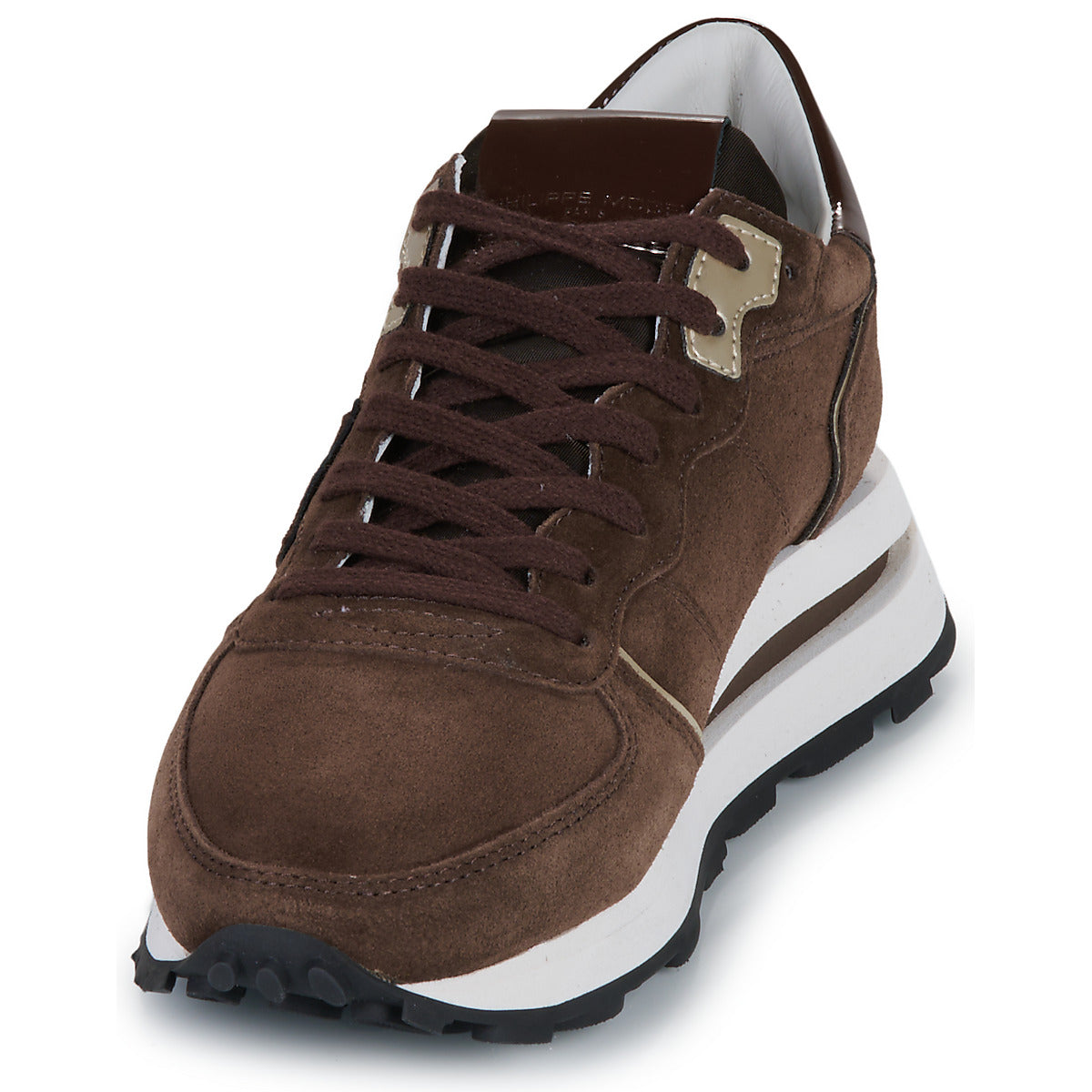 Sneakers basse Donna Philippe Model TROPEZ HAUTE LOW WOMAN Marrone