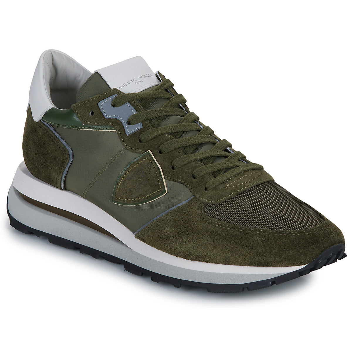 Sneakers Uomo Philippe Model TROPEZ HAUTE LOW MAN Kaki