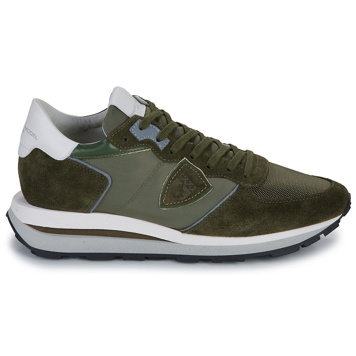 Sneakers Uomo Philippe Model TROPEZ HAUTE LOW MAN Kaki