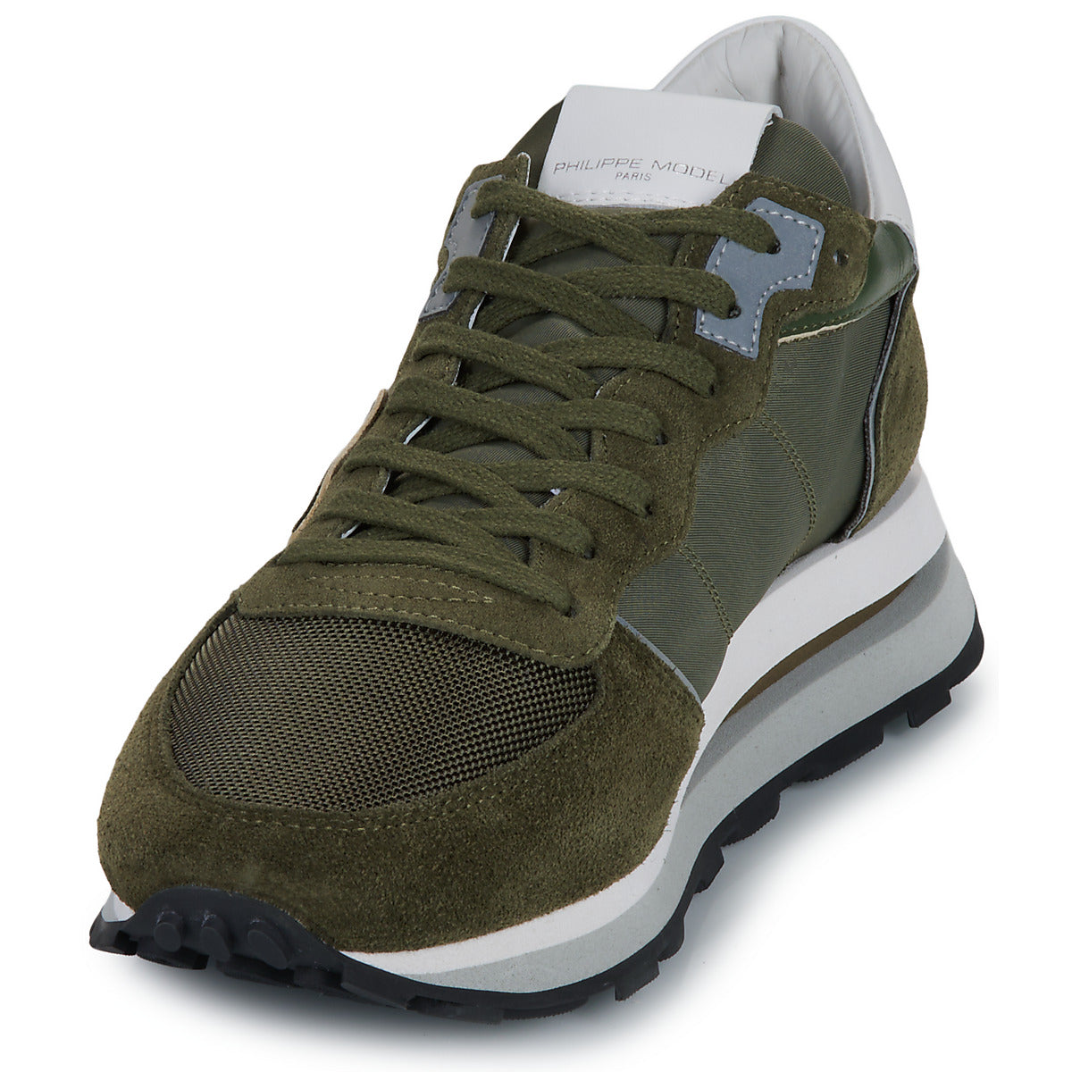 Sneakers Uomo Philippe Model TROPEZ HAUTE LOW MAN Kaki