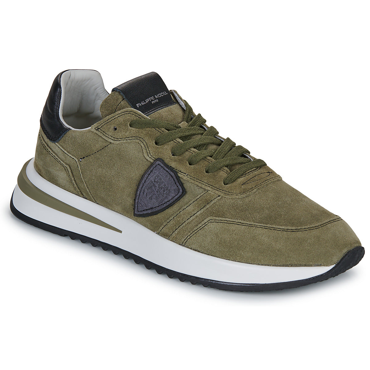 Sneakers Uomo Philippe Model  TROPEZ 2.1 LOW MAN  Kaki