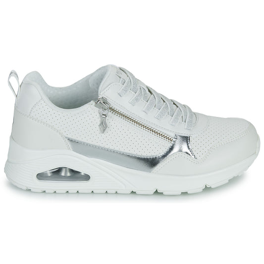 Sneakers basse Donna Skechers  UNO  Bianco