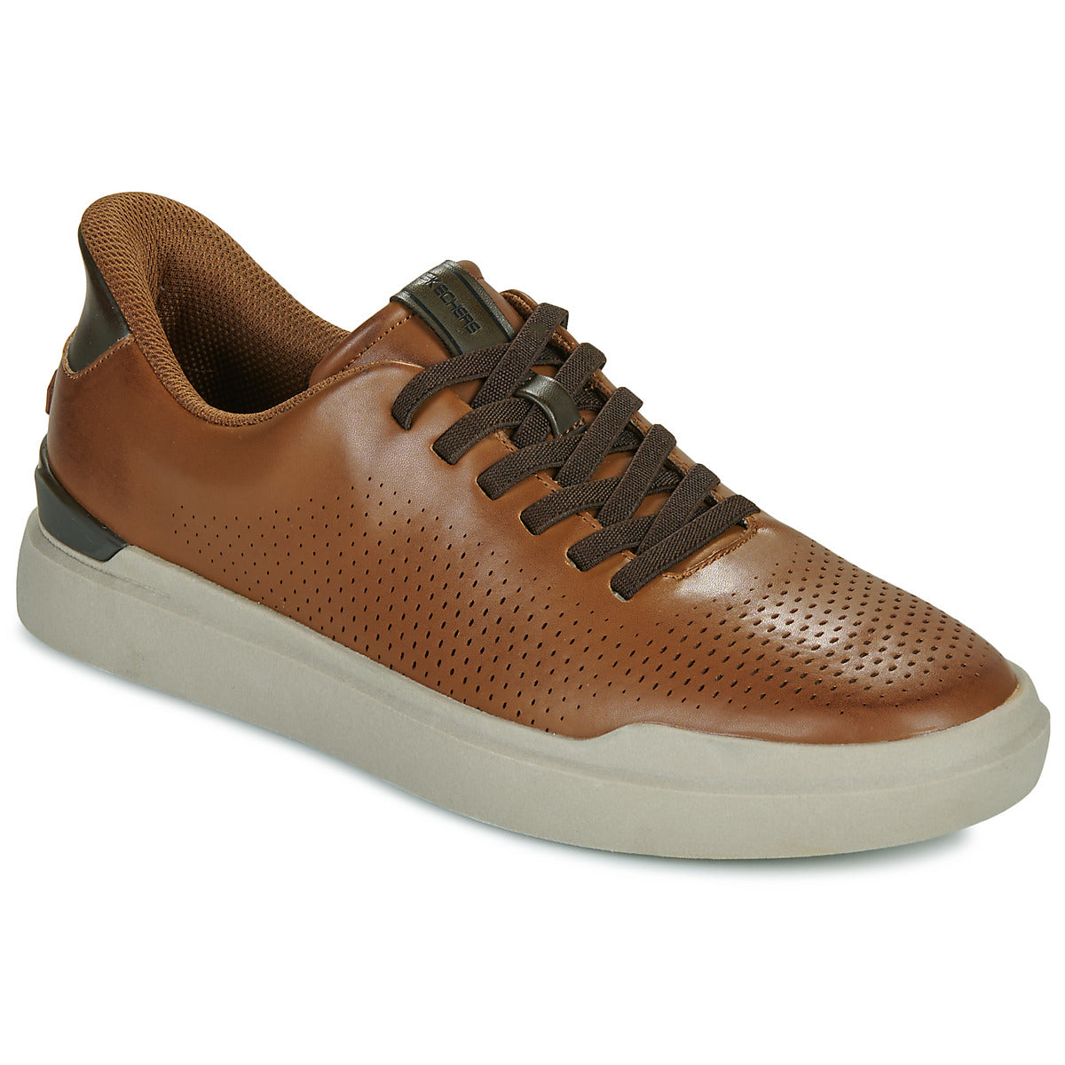 Scarpe Uomo Skechers  OWEN CONNELL SLIP-INS  Marrone