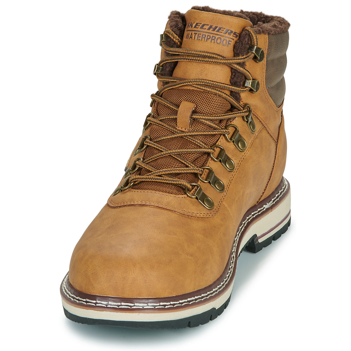 Stivaletti Uomo Skechers  CORADO  Marrone