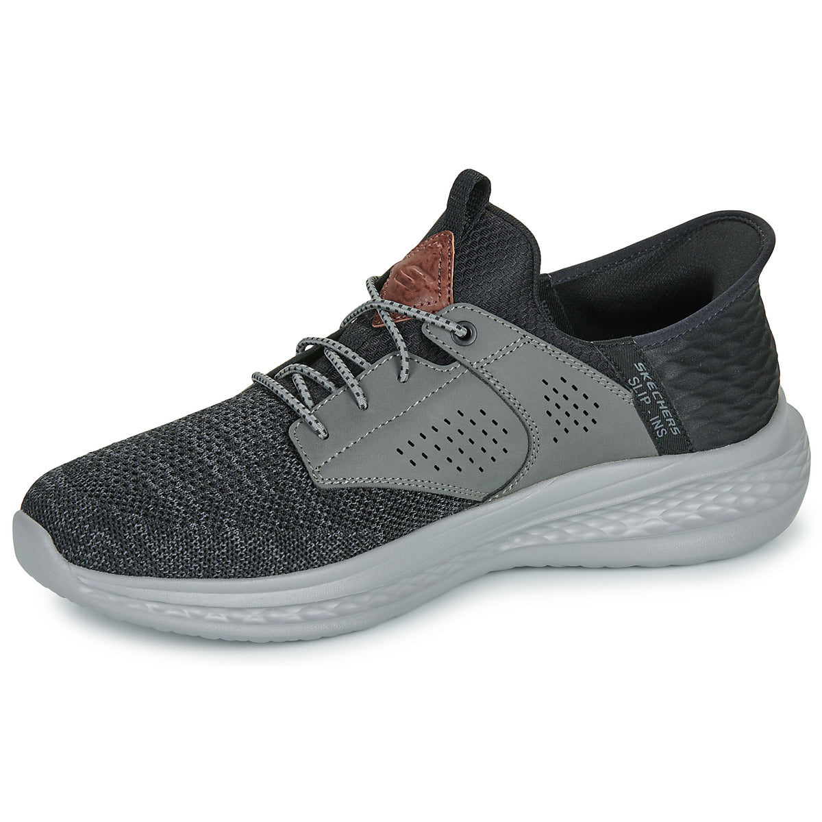 Sneakers Uomo Skechers  SLADE SLIP-INS  Grigio