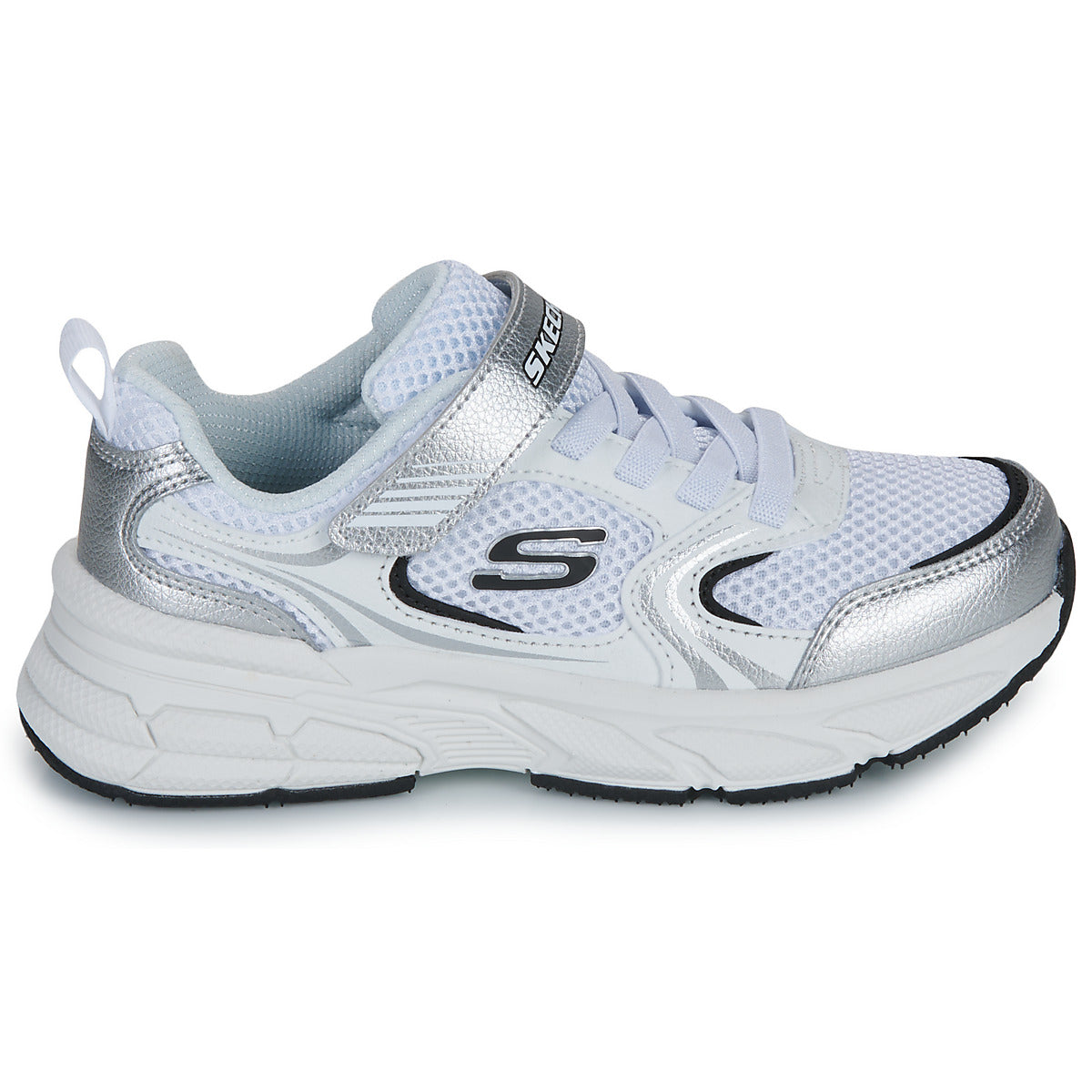 Scarpe bambini ragazza Skechers RETRO-GRAPH Bianco