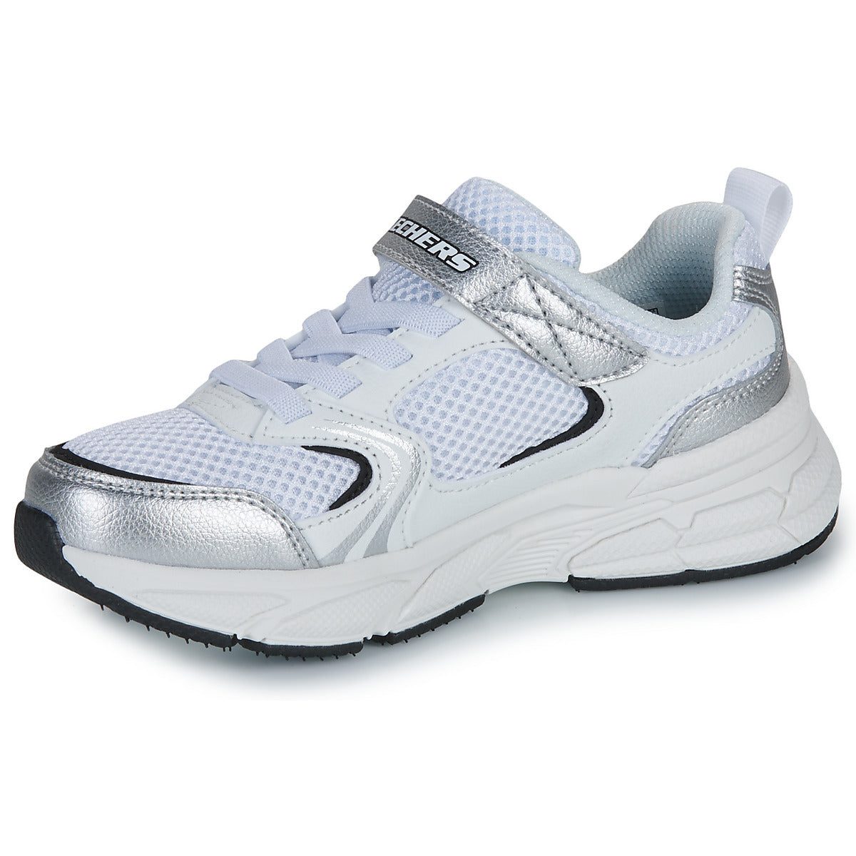 Scarpe bambini ragazza Skechers  RETRO-GRAPH  Bianco