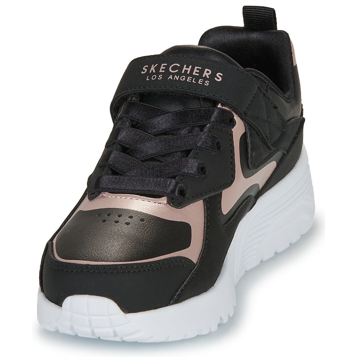 Scarpe bambini ragazza Skechers  UNO LITE METALLIC BURST  Nero