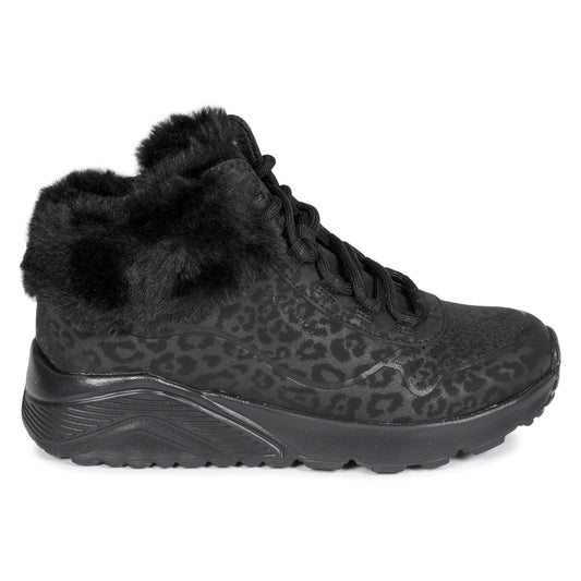 Scarpe bambini ragazza Skechers  UNO LITE  Nero