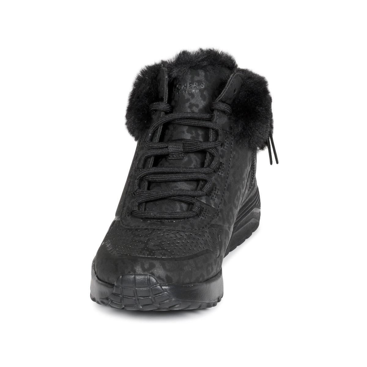 Scarpe bambini ragazza Skechers  UNO LITE  Nero