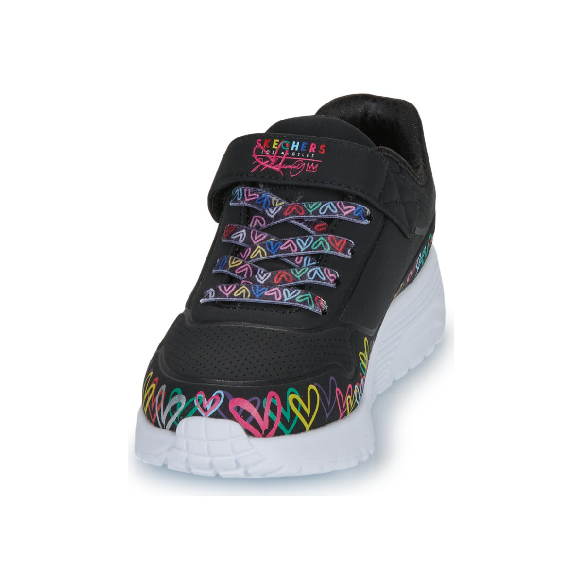 Scarpe bambini ragazza Skechers  UNO LITE  Nero