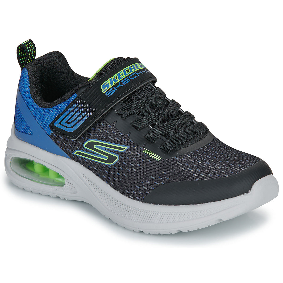 Scarpe bambini ragazzo Skechers  MICROSPEC MAX ADVANCE  Blu